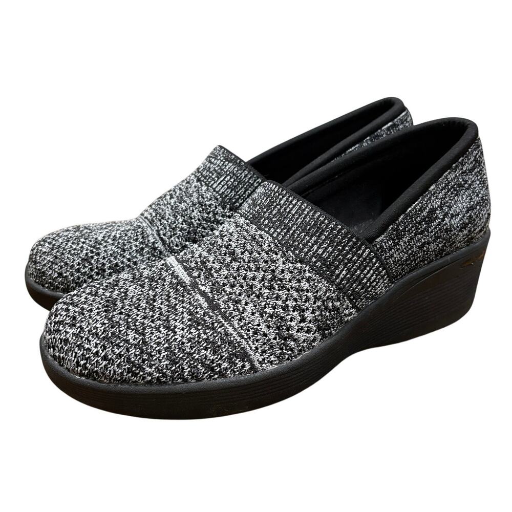 Skechers Size 9 Pier-Lite Slip On Shoes Wedge‎ Heels Wow Factor Memory Foam